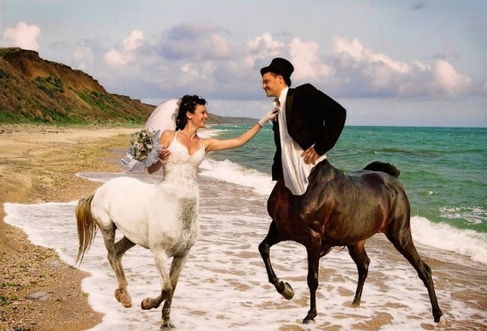 Rusya'dan Tuhaf Ötesi 30 Düğün Fotoğrafı