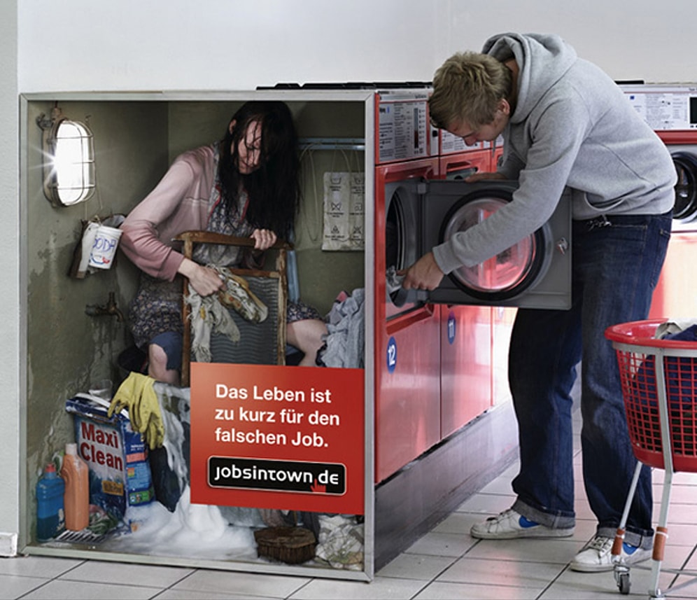 Alman İş Bulma Sitesinin Süper Yaratıcı Reklam Kampanyası