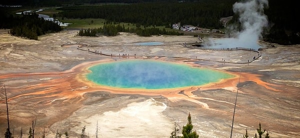 10. Grand Prismatik Kaplıcaları, Wyoming