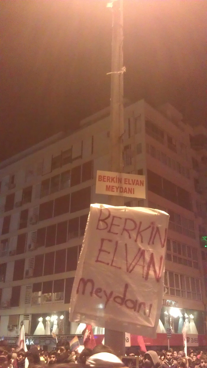 İzmir'e Berkin Elvan Meydanı...