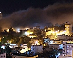 İsrail Gazze'yi Havadan Vurdu