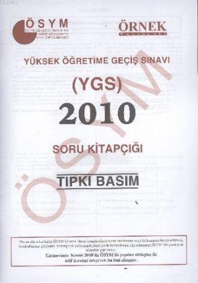 10. ÖSS (YGS, LYS, ABC, XYZ)` YE GİRİP, DOĞRU ŞIKKI TAŞIRMADAN DOLDURUCAKSINIZ.