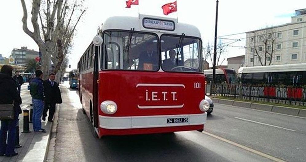 İETT'nin Sembolü 'Tosun' Yeniden Yollarda