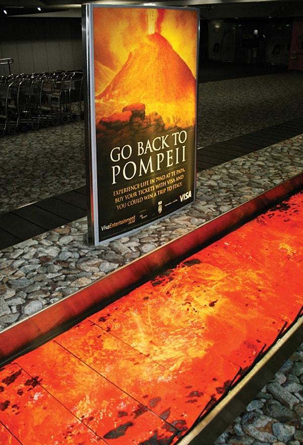 10. VISA: 'Pompeii Havaalanı'na geri dön'