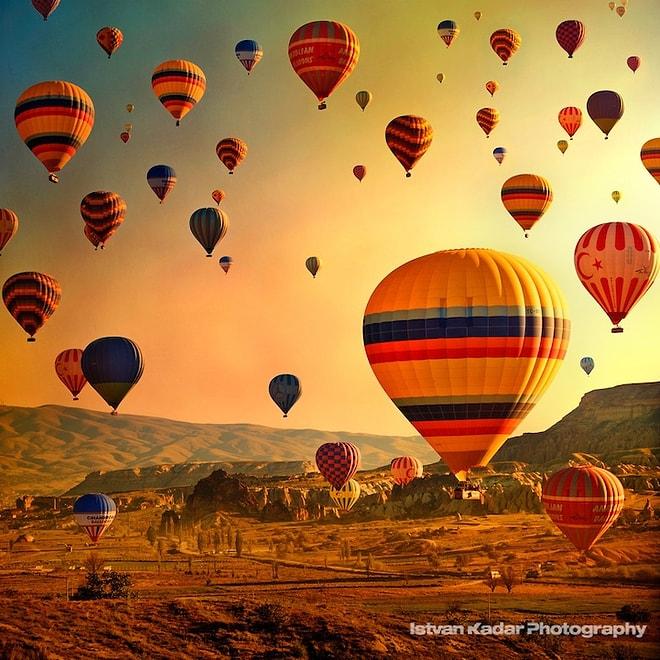 Gerçek Terapi: Sıcak Hava Balonuyla Kapadokya Üzerinde Uçmak