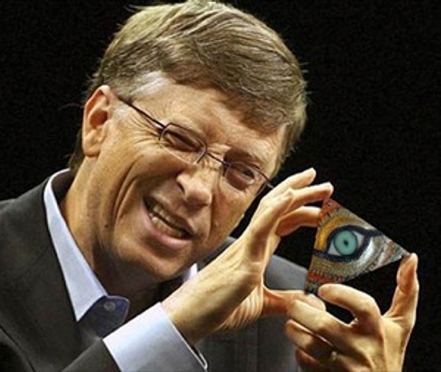 "İlluminati'nin Başkanısın: Bill Gates"