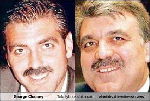 2. George Clooney ayarında cumhurbaşkanı (12 ayar)