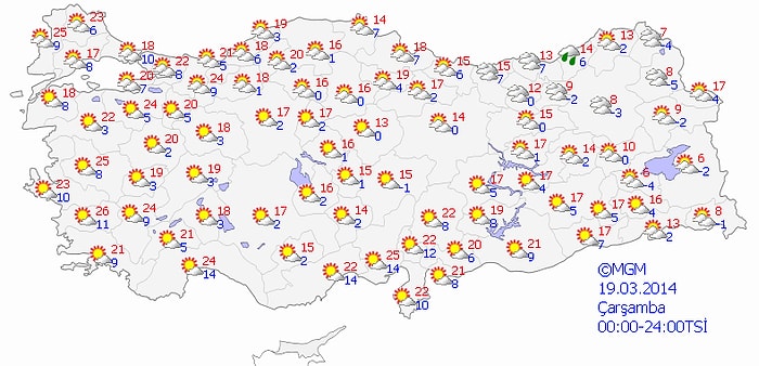 Hava Sıcaklığı 3 ila 5 Derece Artıyor