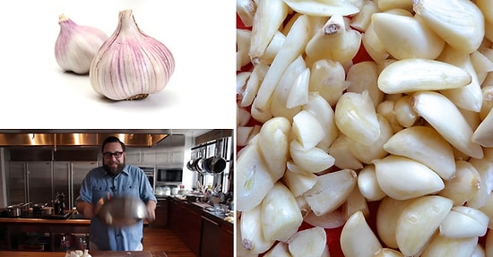 10 Saniyede Sarımsak Ayıklama Yöntemi