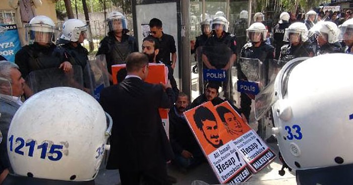 Hatay'da Erdoğan Protestosuna Polis Müdahalesi