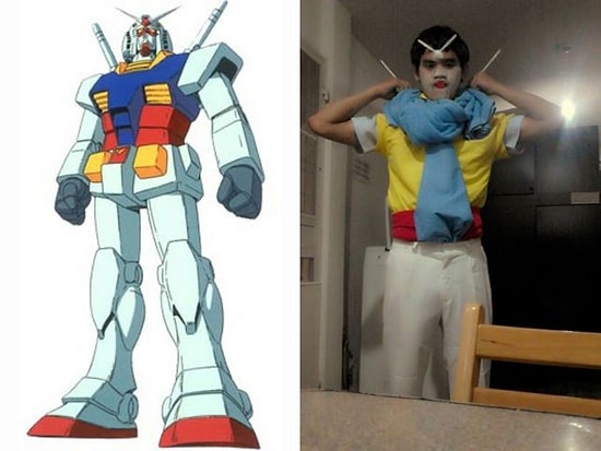 Düşük bütçeli cosplay.