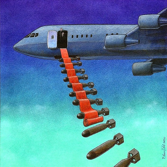 "Savaşa Hayır" Temalı En İyi 31 İllüstrasyon