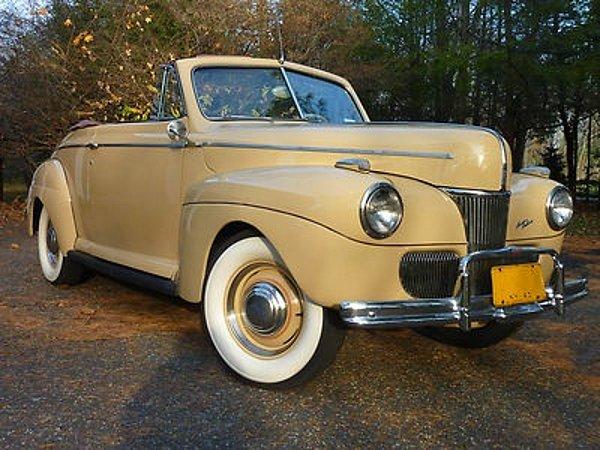 2. 1941 Ford Suer Deluxe Convertible