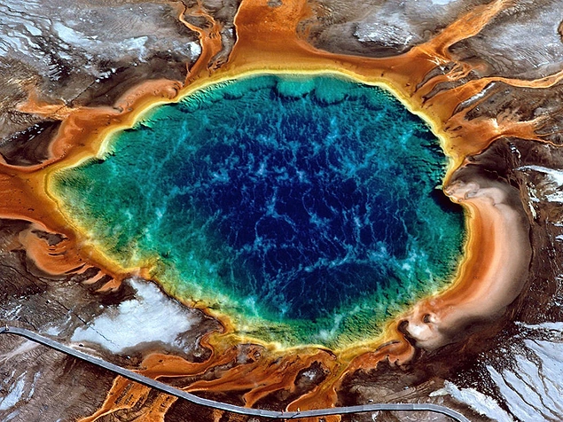 Grand Prismatic Hot Spring, Wyoming