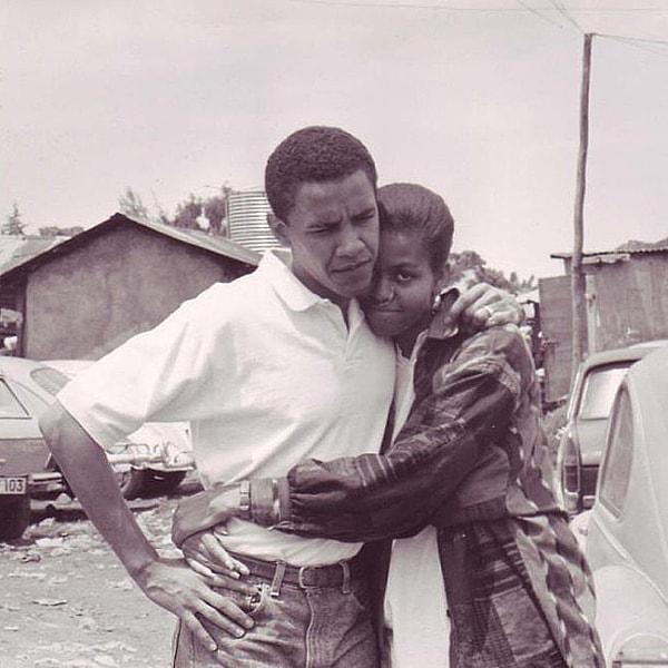 First Lady Michelle and President Barack Obama