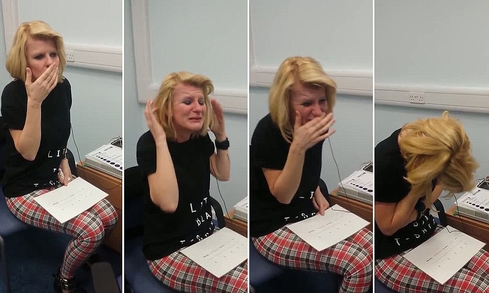 Doğuştan Sağır Kadın İlk Defa Duymaya Başlayınca...