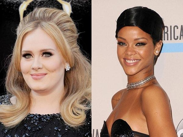 25: Adele ve Rihanna