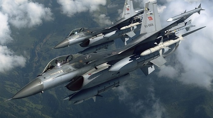 TSK: Türk F-16 Uçaklarına Radar Tacizi