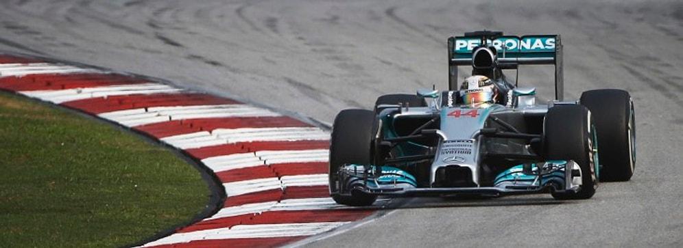 Formula 1′de Mercedes'le Bu Kez Hamilton Kazandı