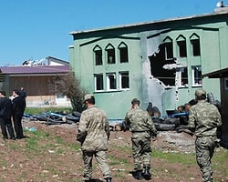 Suriye Roketi Yayladağı'nda Camiyi Vurdu