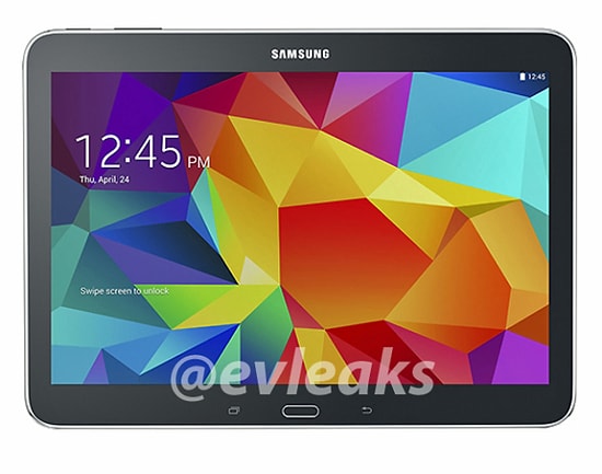 Galaxy Tab 4 Göründü