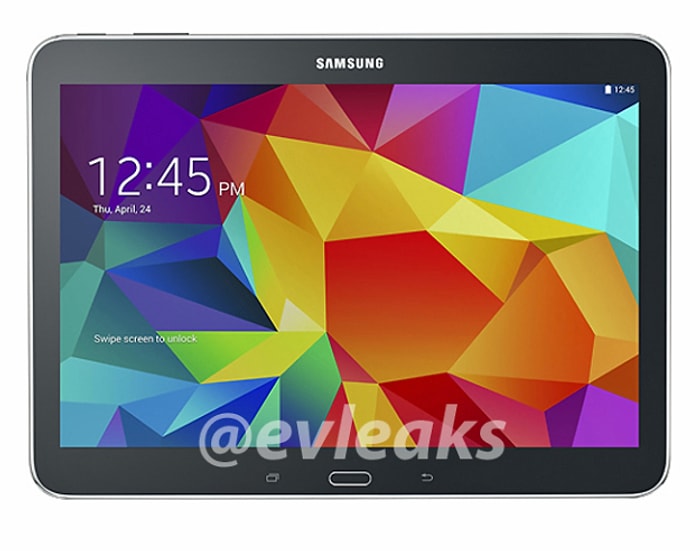 Galaxy Tab 4 Göründü