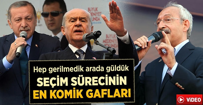 2014 Yerel Seçim Sürecinin En Komik Gafları