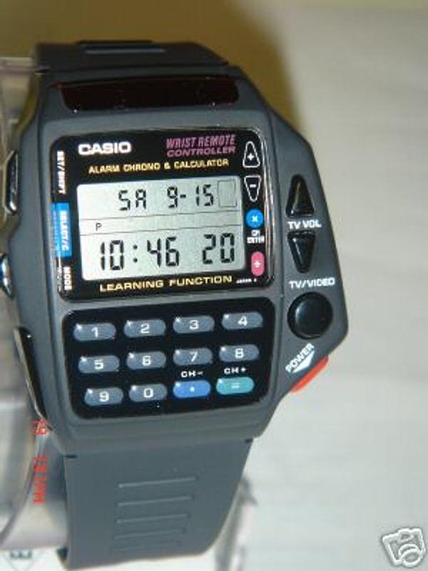 18. Casio saati uzaktan kumanda olarak kullanmak.