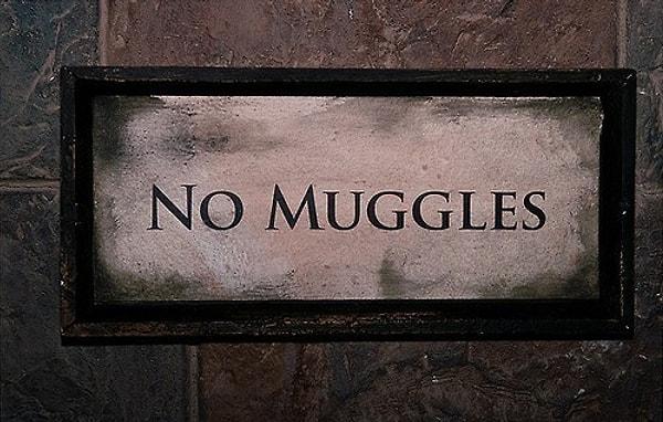2. "İnsan" yerine "Muggle" kullanabilirsiniz.