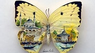 Hayret Verici Yüzeylere Yapılan Minyatür Yağlı Boya Çalışmaları ile İstanbul