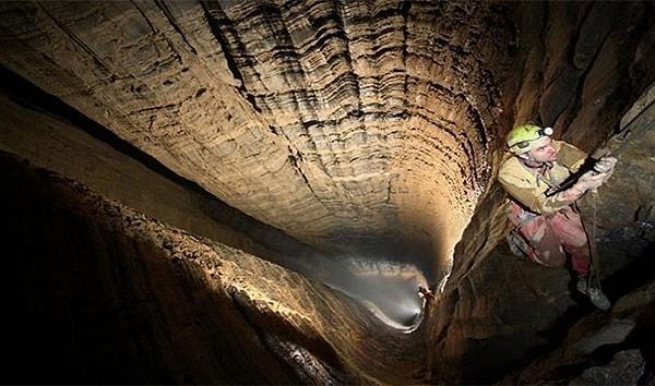 15. En derin mağara - Krubera Mağarası