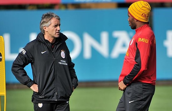 Mancini'den Drogba'ya Tebrik!