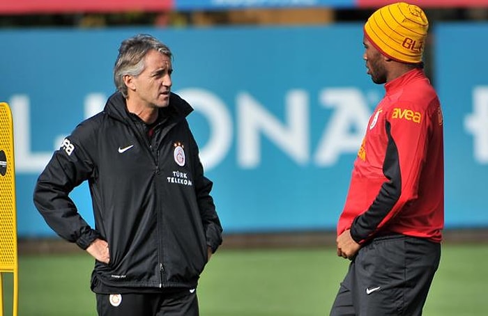 Mancini'den Drogba'ya Tebrik!