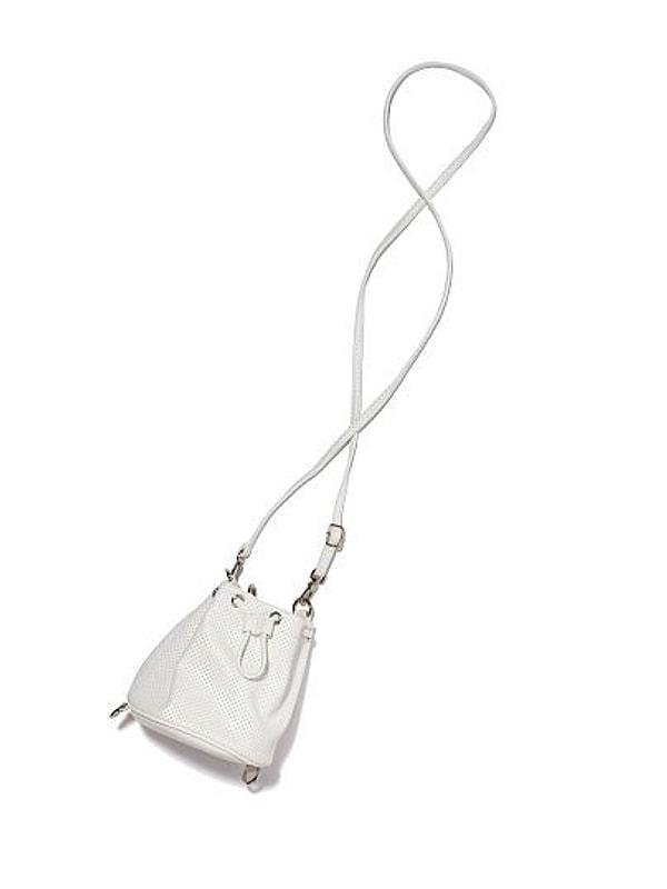 Victoria's Secret Mini Convertible Bucket Çanta - Beyaz
