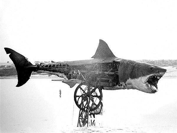 7. Jaws filmi setinden, 1975