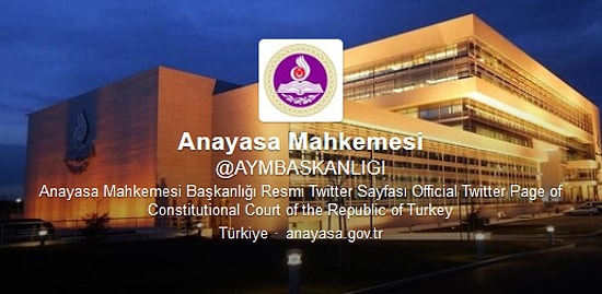 AYM Twitter'da Hesap Açtı