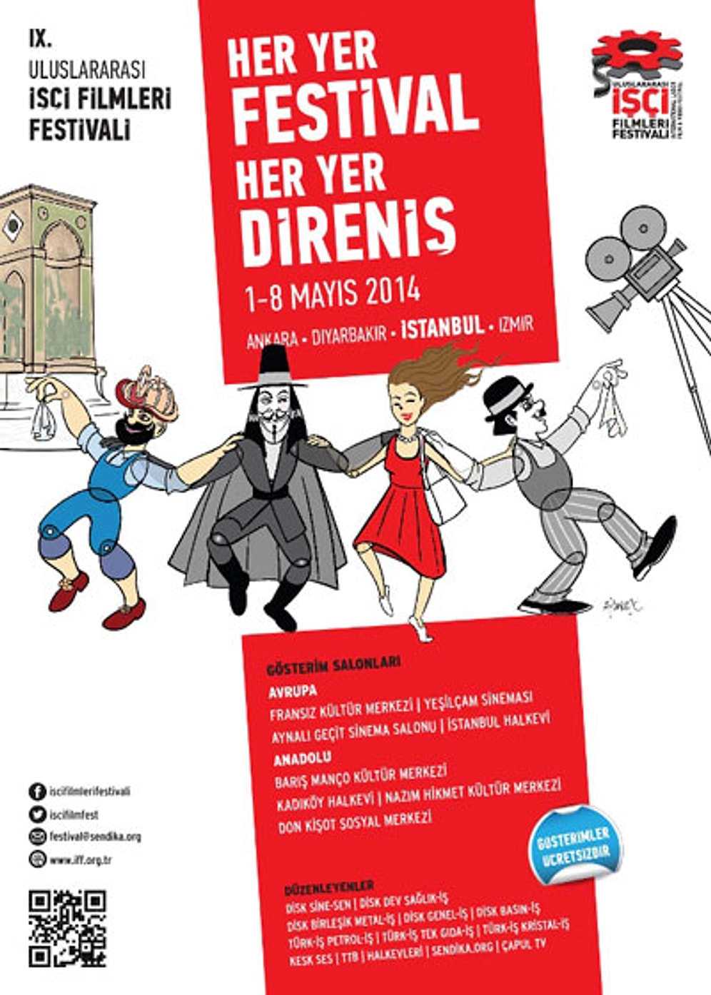 İşçi Filmleri Festivali Başlıyor