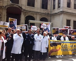 'Gezi Doktorları'yla Dayanışma Eylemi