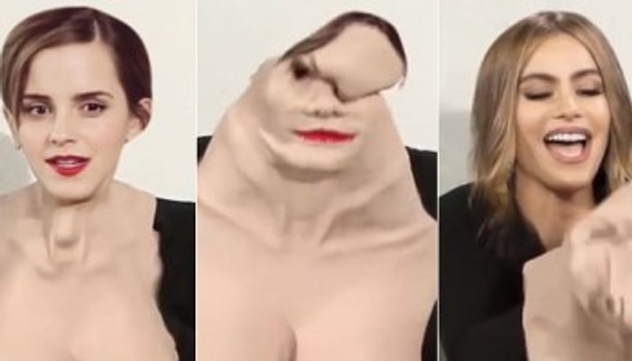 Plastik Maskeyle Emma Watson Olmak