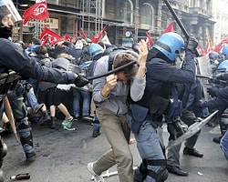 Roma'daki Kemer Sıkma Protestoları Şiddete Dönüştü