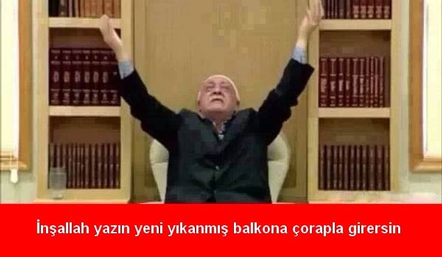 21. Çorabınızla ıslak zemine basmanız için durmadan fırsat kollayan anneniz.