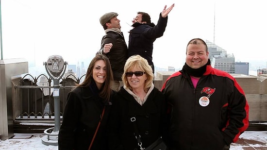 Jon Hamm ve Jimmy Fallon Top of the Rock'da Fotoğraf Trolledi