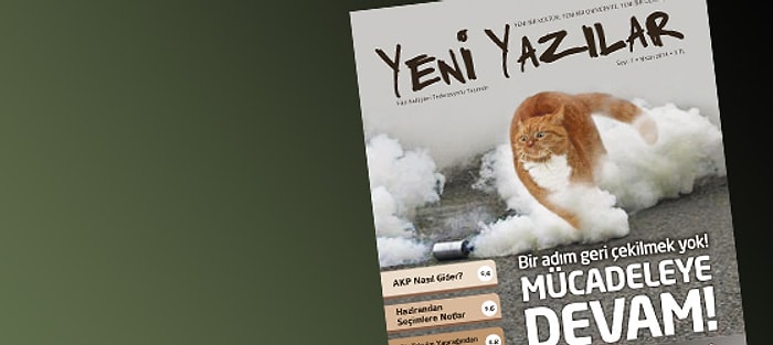 Yeni Yazılar Dergisine Matbaa Engeli