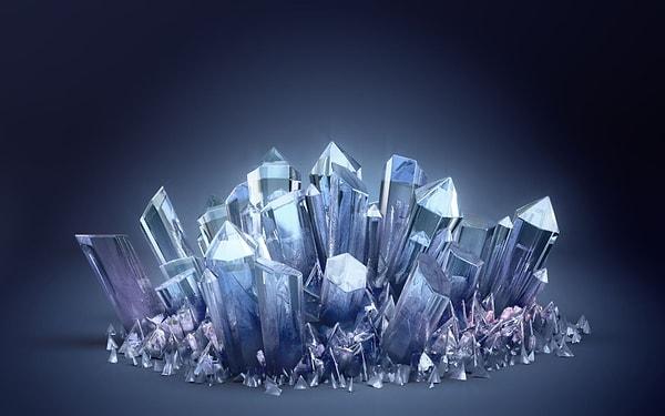 33. Dünya'nın en büyük kristalleri, 55 ton ağırlığındadır.