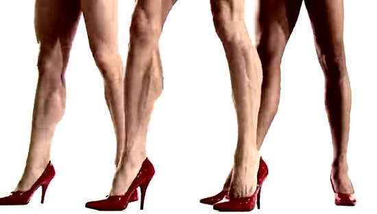 Topuklu Ayakkabıyla Kadınlara Taş Çıkaran Adamlar