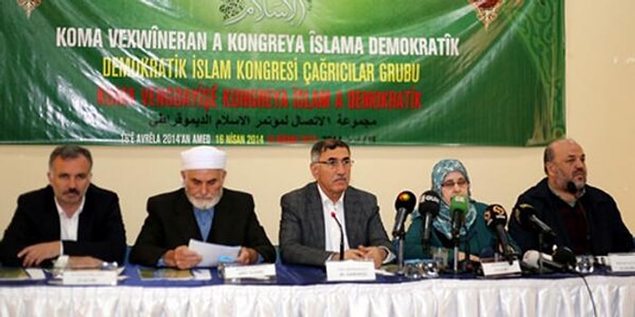 Demokratik İslam Kongresi için Türkçe, Kürtçe ve Arapça Çağrı