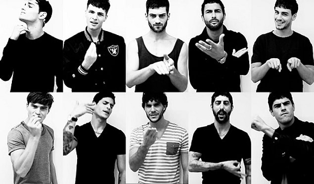 15. You'll probably have difficulties if you try to follow his hand gestures while he talks.