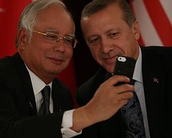Malezya Başbakanı Necip, Erdoğan'la selfie çekti