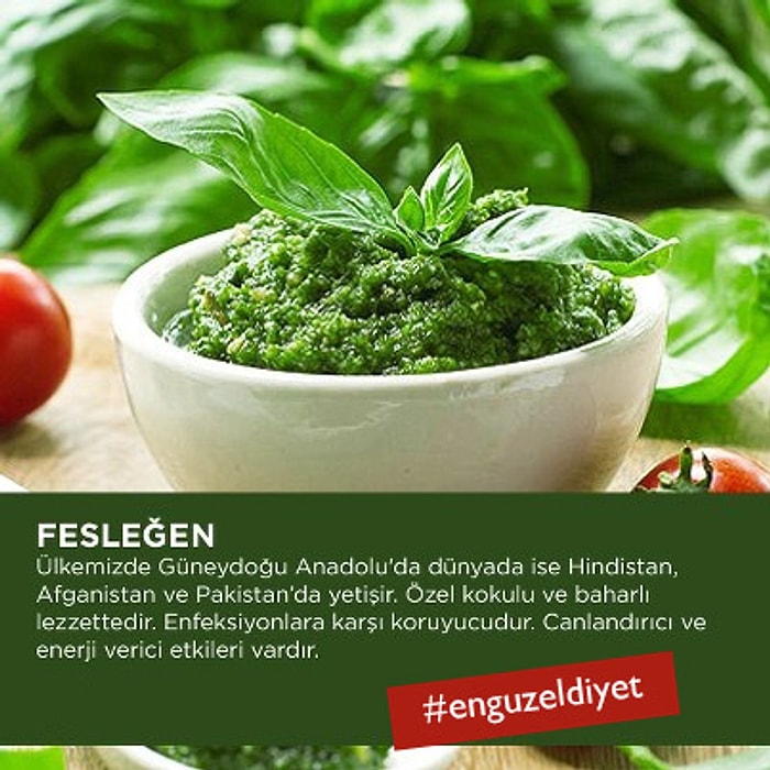 Fesleğen ile Ödem Atın!