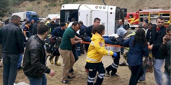 Isparta'da Yolcu Otobüsü Devrildi; 3 Ölü